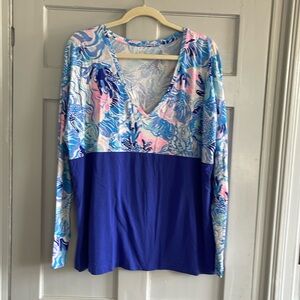 Lilly Pulitzer Finn top xl
